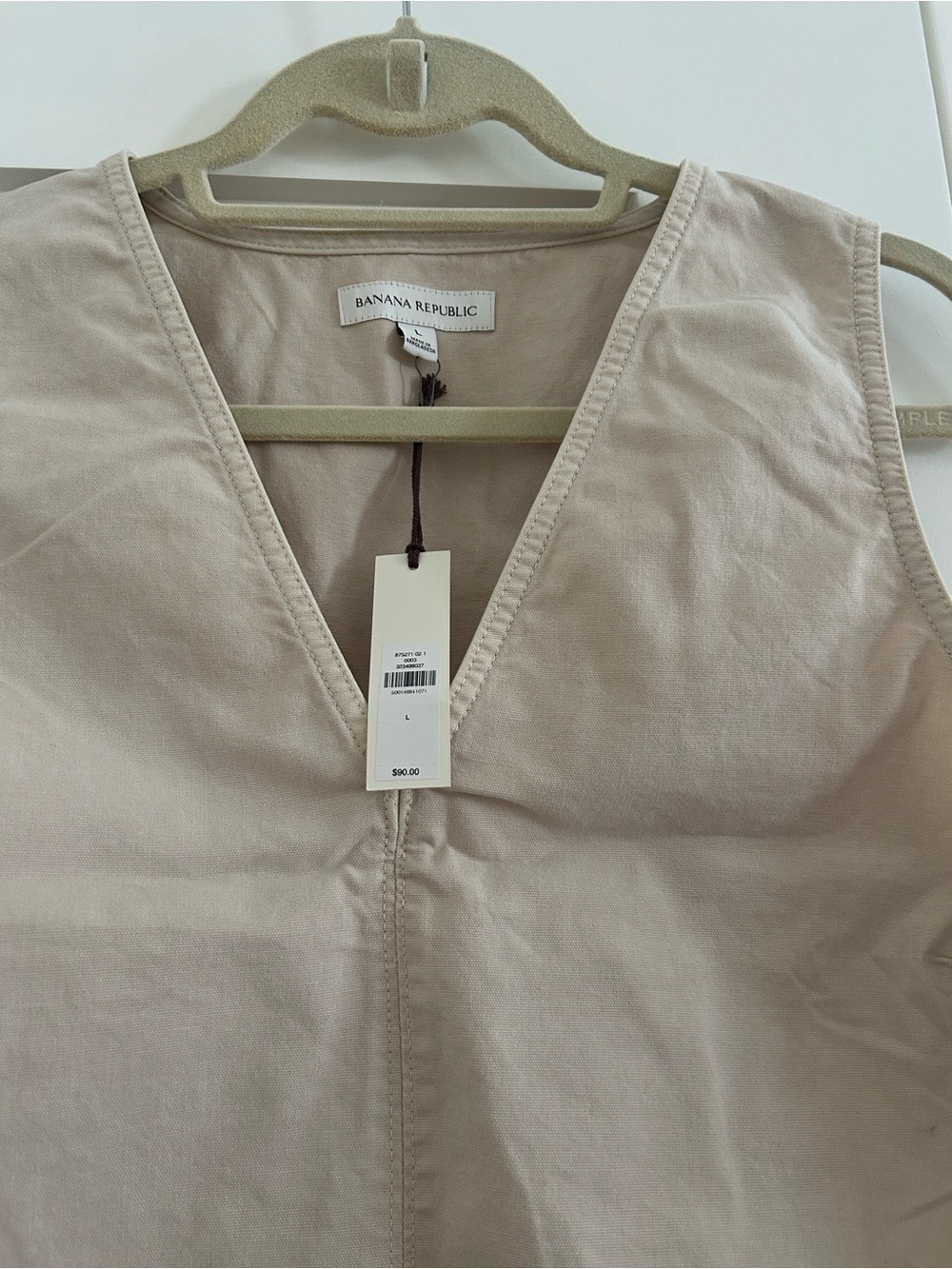 Banana Republic Cotton Canvas Tank